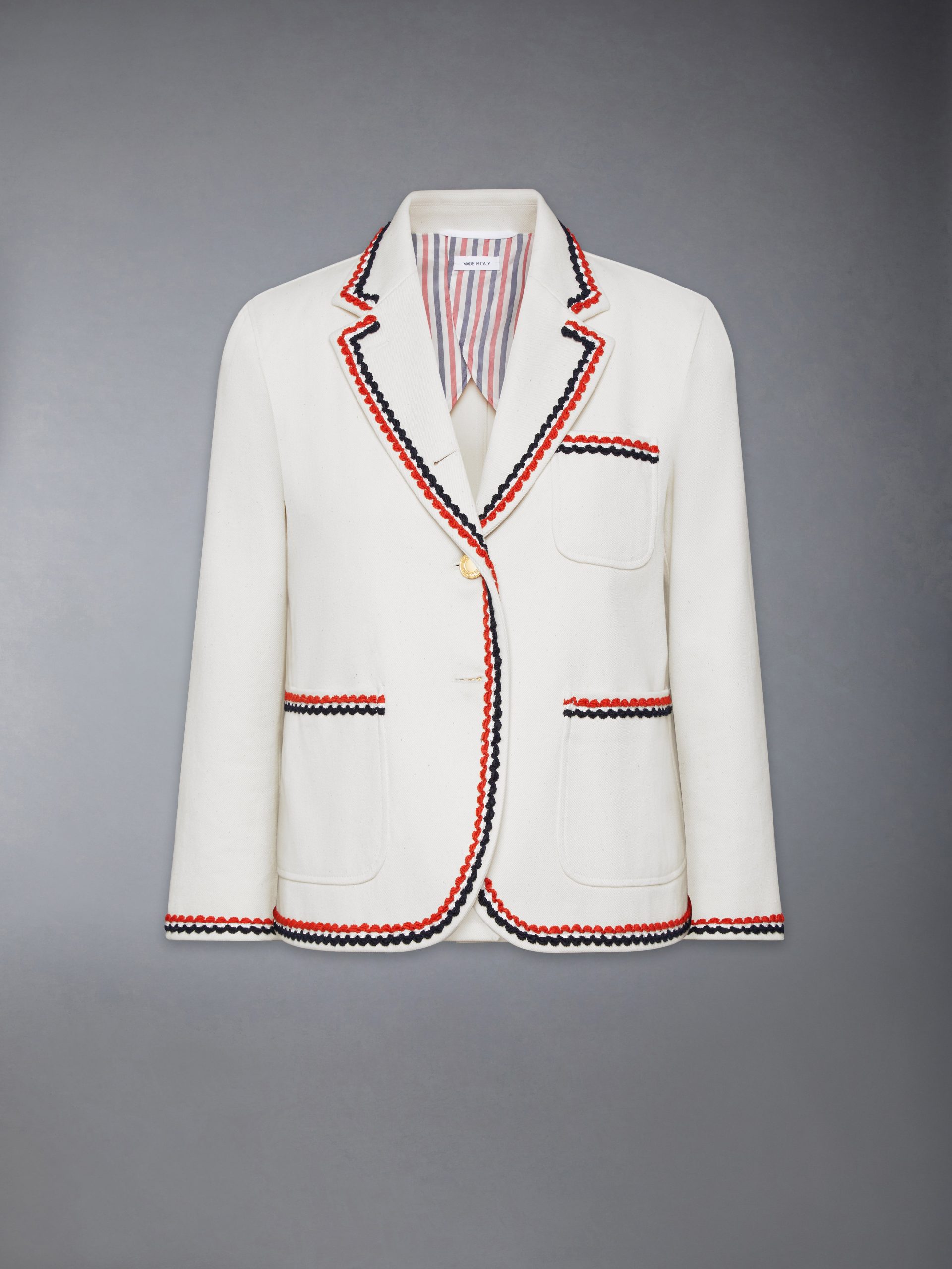 SELVEDGE DENIM CROPPED SACK SPORTCOAT - Image 6