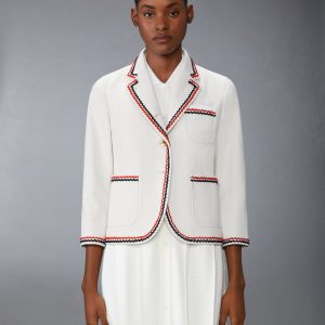 SELVEDGE DENIM CROPPED SACK SPORTCOAT