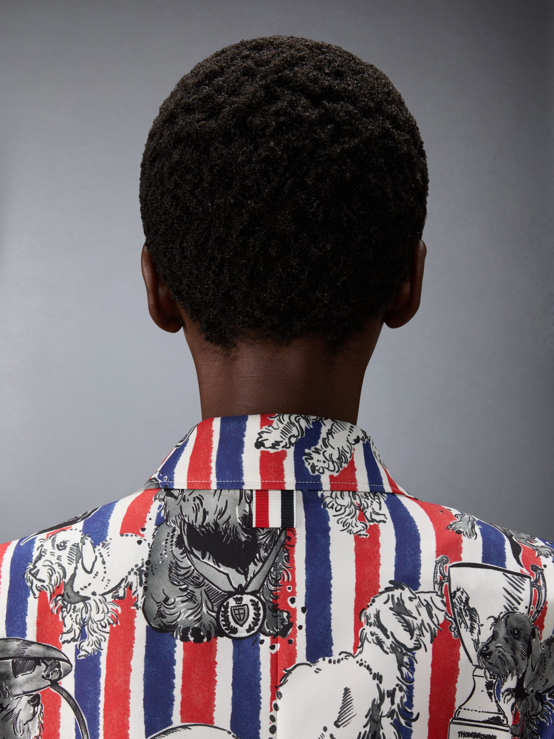 UNCONSTRUCTED SILK TWILL HECTOR TOILE SPORTCOAT - Image 4