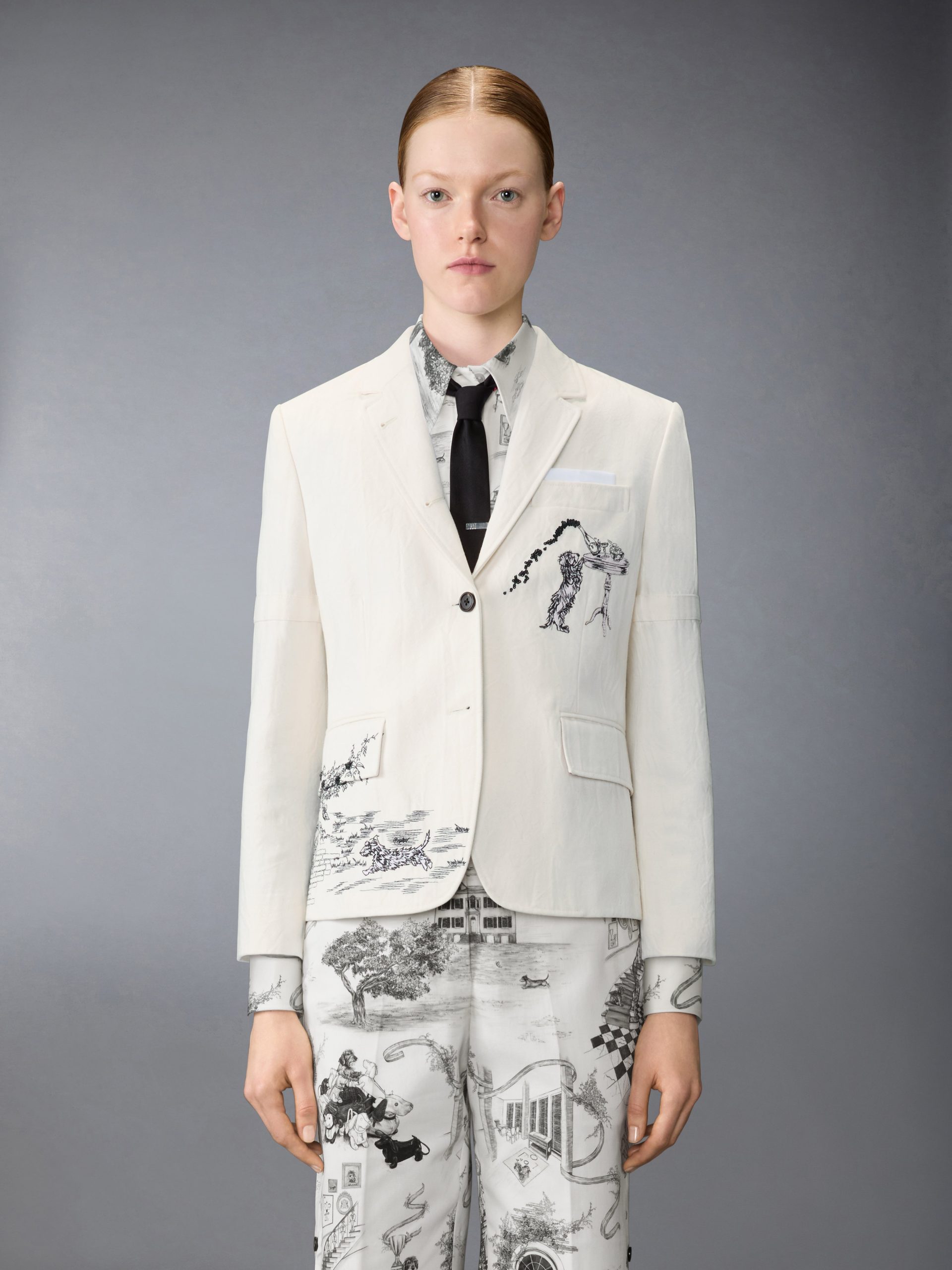 SOLID CANVAS UNCONSTRUCTED RELAXED FIT SPORTCOAT