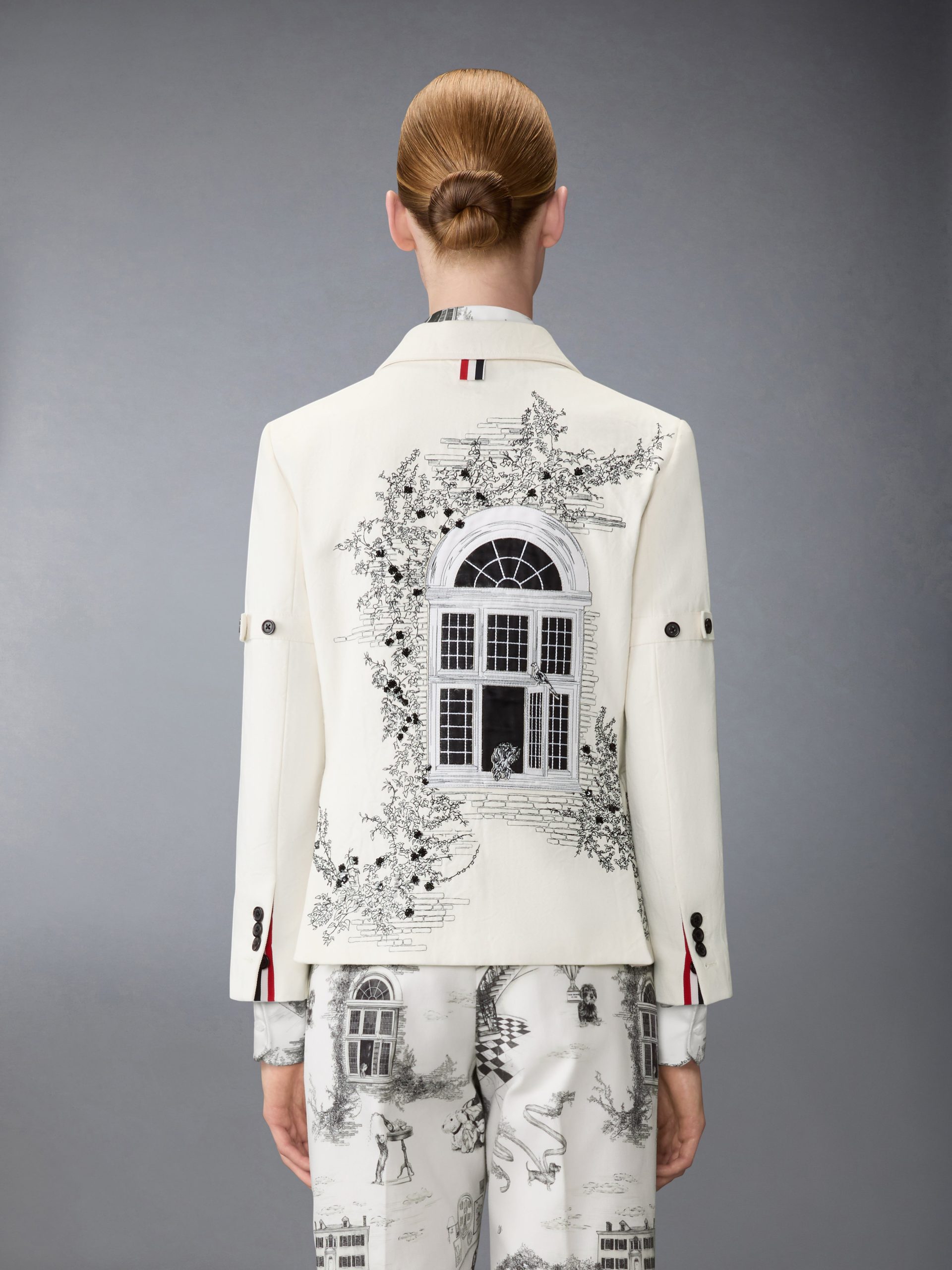 SOLID CANVAS UNCONSTRUCTED RELAXED FIT SPORTCOAT - Image 2