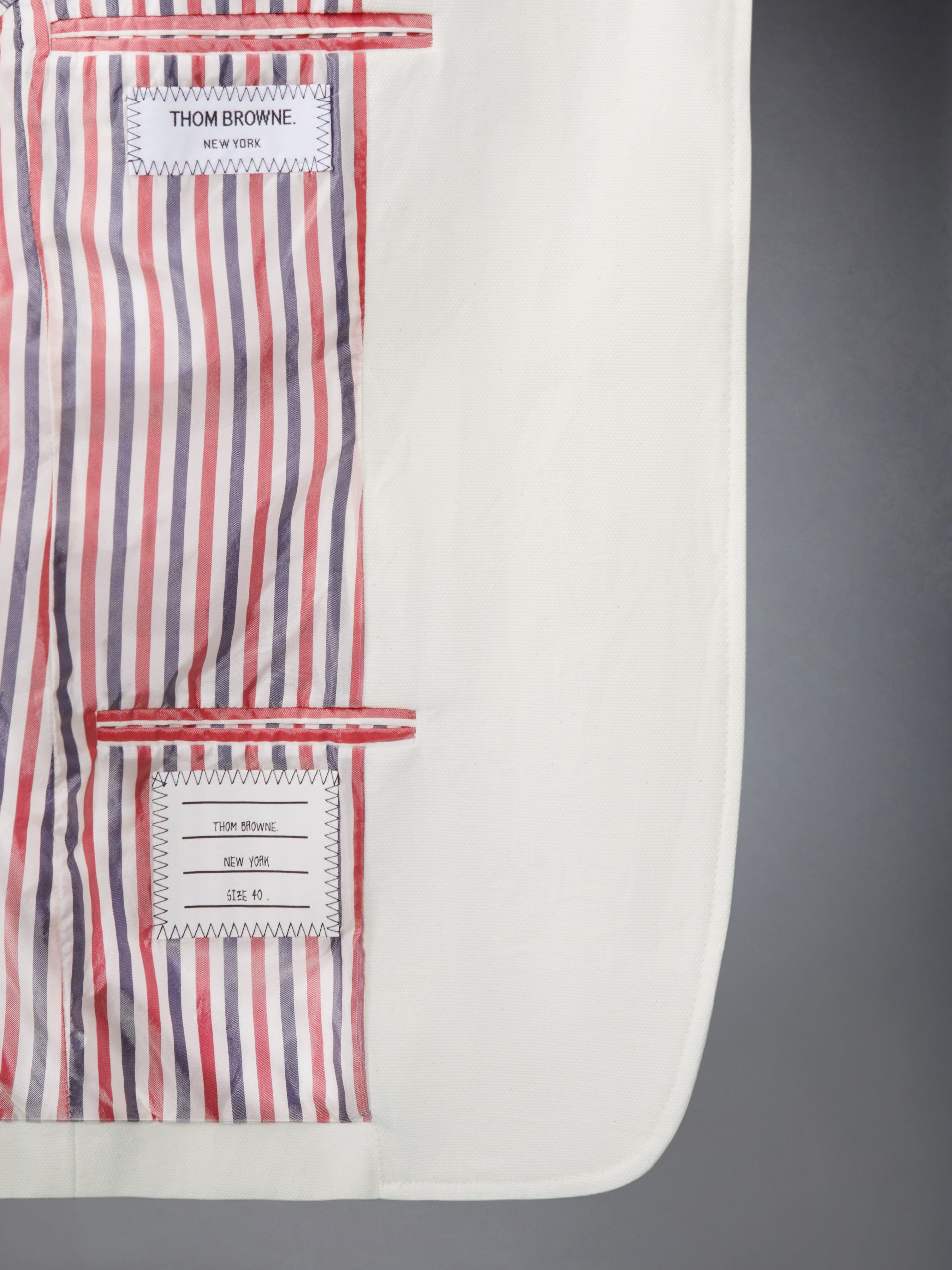 SOLID CANVAS UNCONSTRUCTED RELAXED FIT SPORTCOAT - Image 4