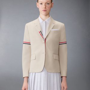 UNCONSTRUCTED COTTON SUITING RELAXED FIT SPORTCOAT