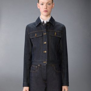 SELVEDGE DENIM SHRUNKEN  JACKET