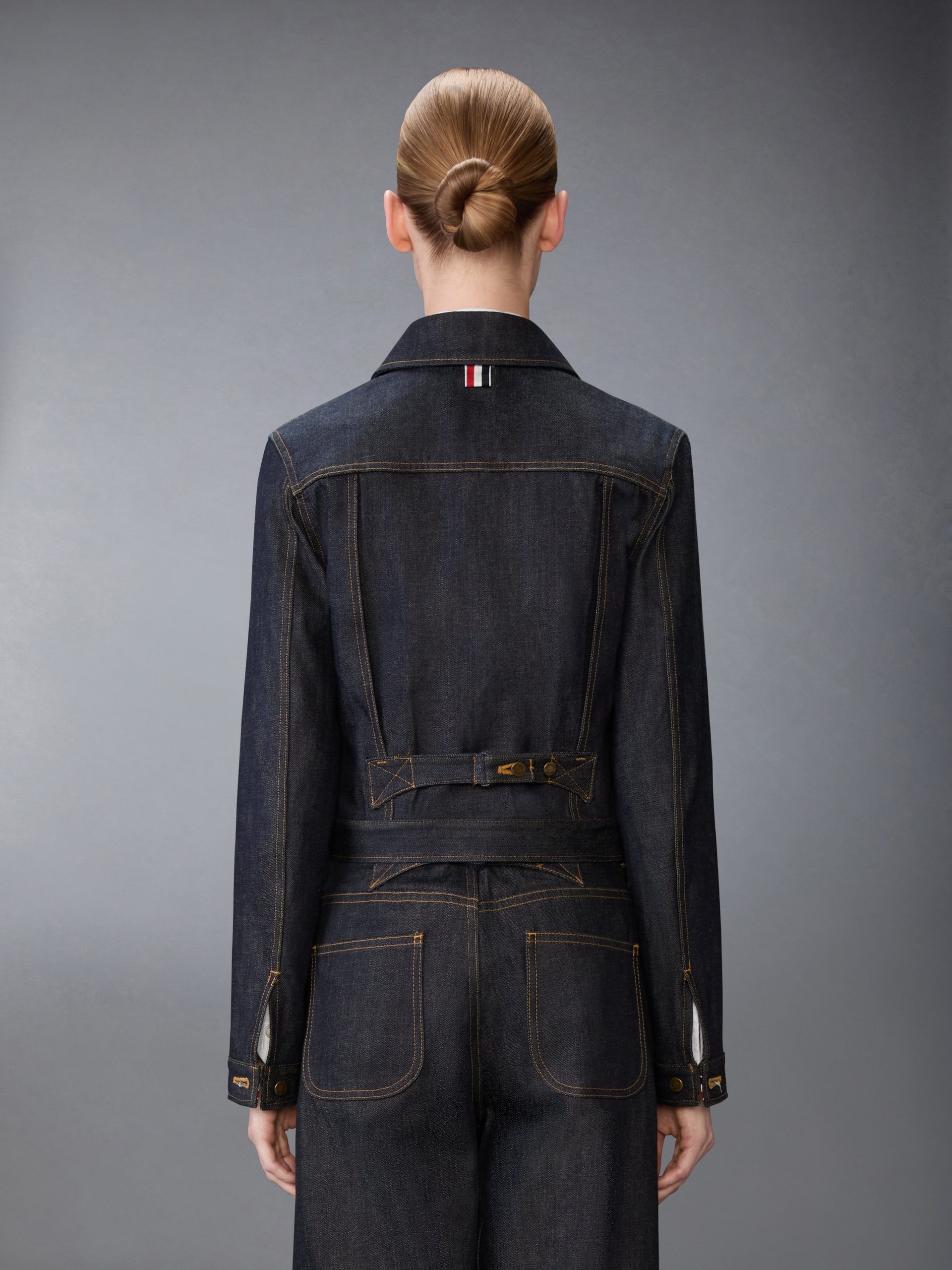 SELVEDGE DENIM SHRUNKEN JACKET - Image 2