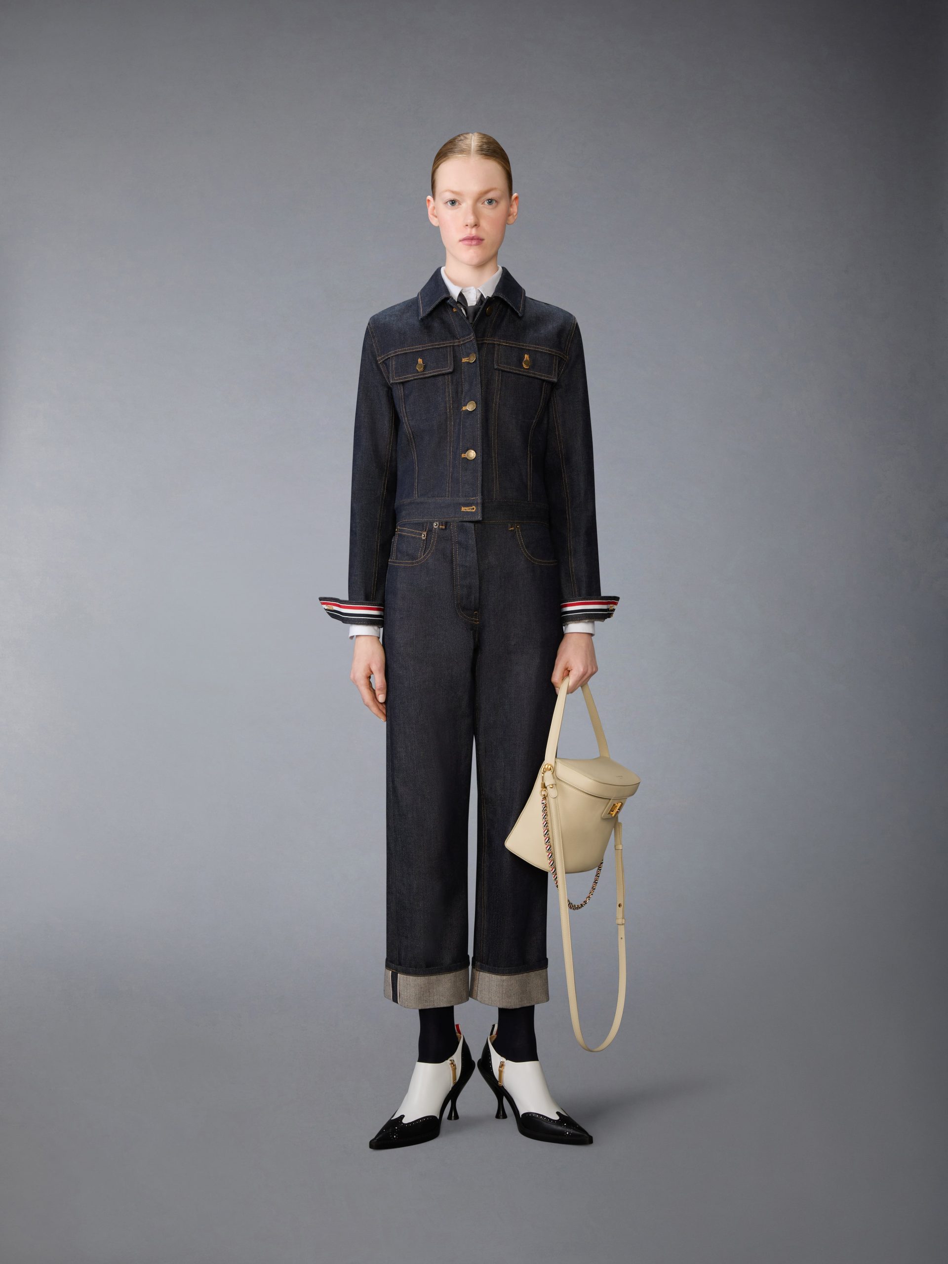 SELVEDGE DENIM SHRUNKEN JACKET - Image 3