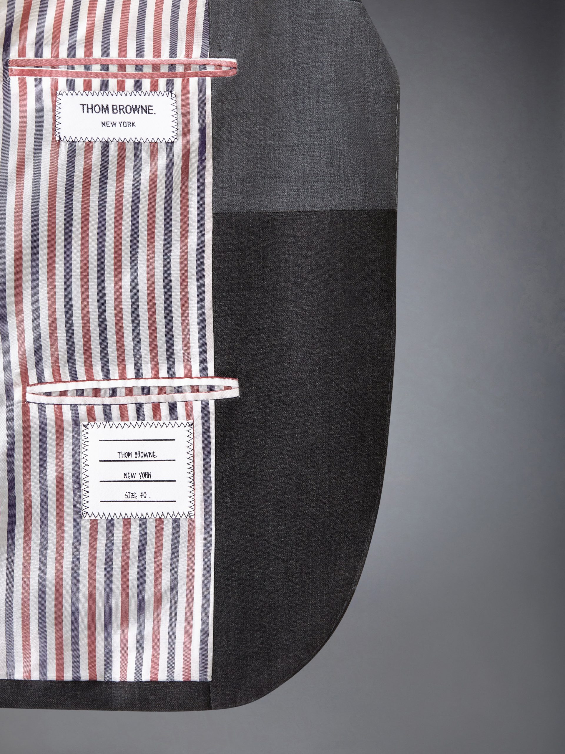 SUPER 120'S TWILL TROMPE-L'ŒIL BIKINI SPORTCOAT - Image 3