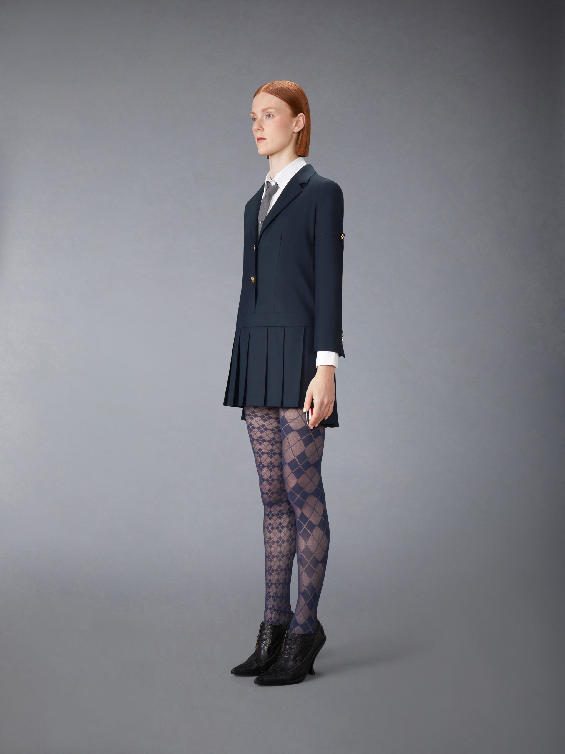 SUPER 120'S TWILL SPORTCOAT MINI DRESS - Image 2