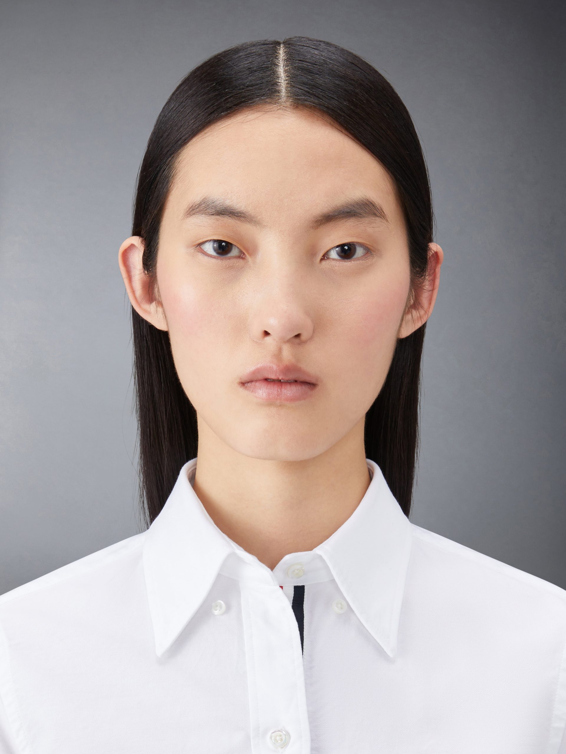 OXFORD GROSGRAIN PLACKET MINI SHIRTDRESS - Image 6