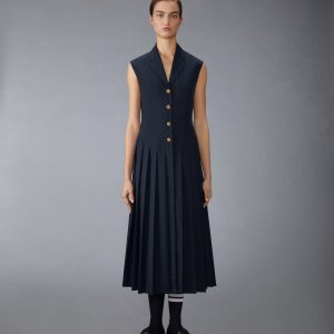 SCHOOL UNIFORM PLEATED DRESS