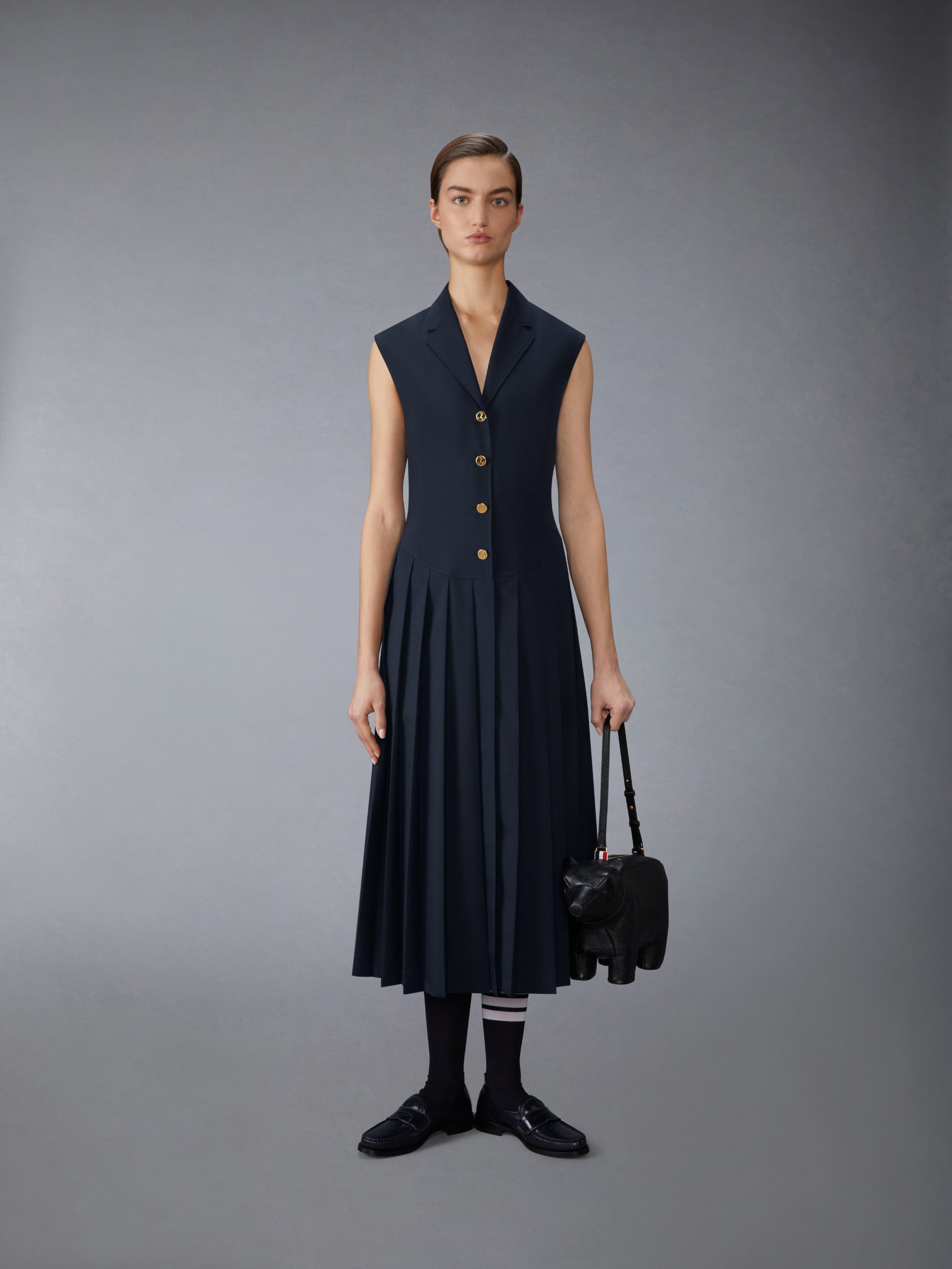 SCHOOL UNIFORM PLEATED DRESS - Image 4