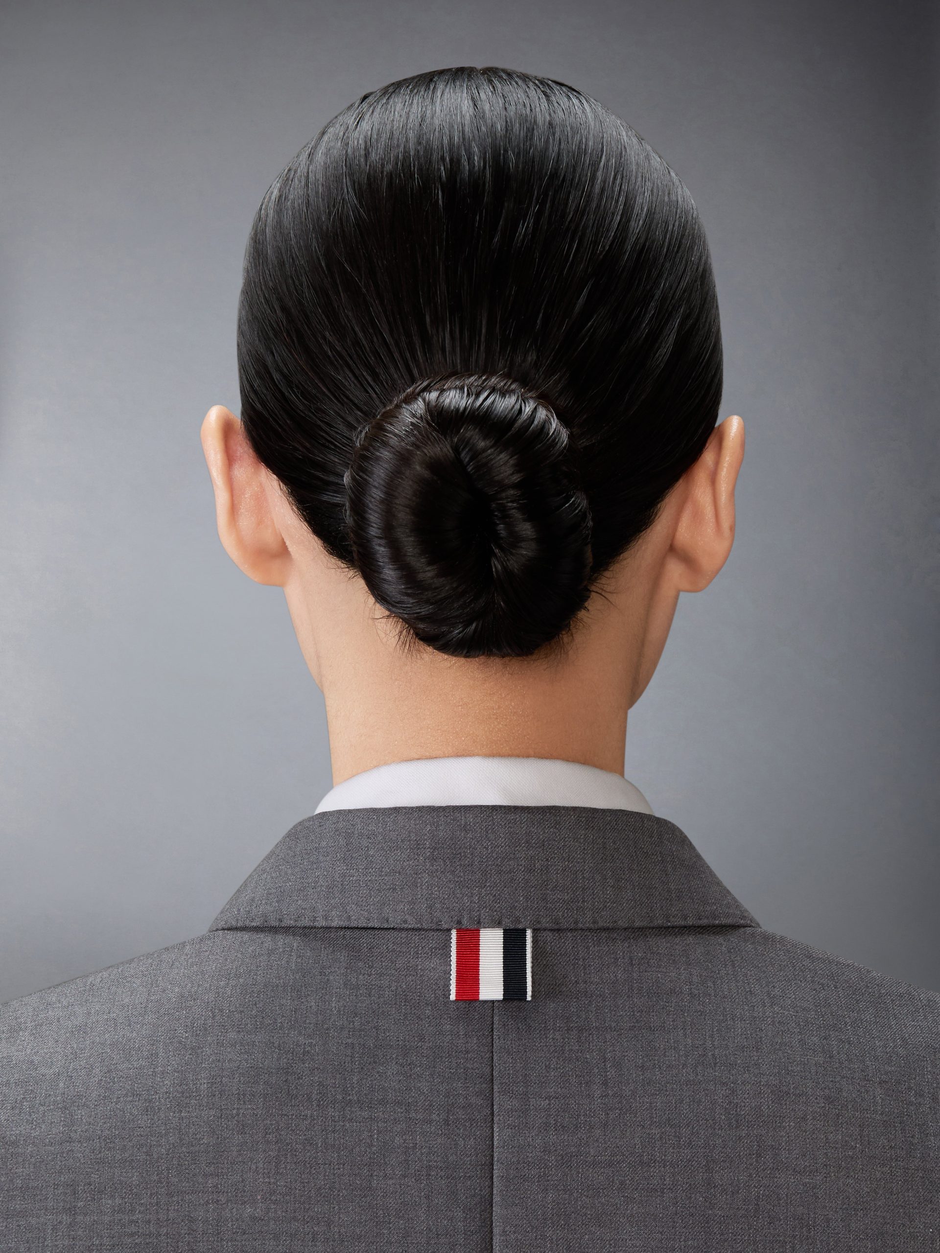 SUPER 120'S TWILL SPORTCOAT PLEATED MINI DRESS - Image 6