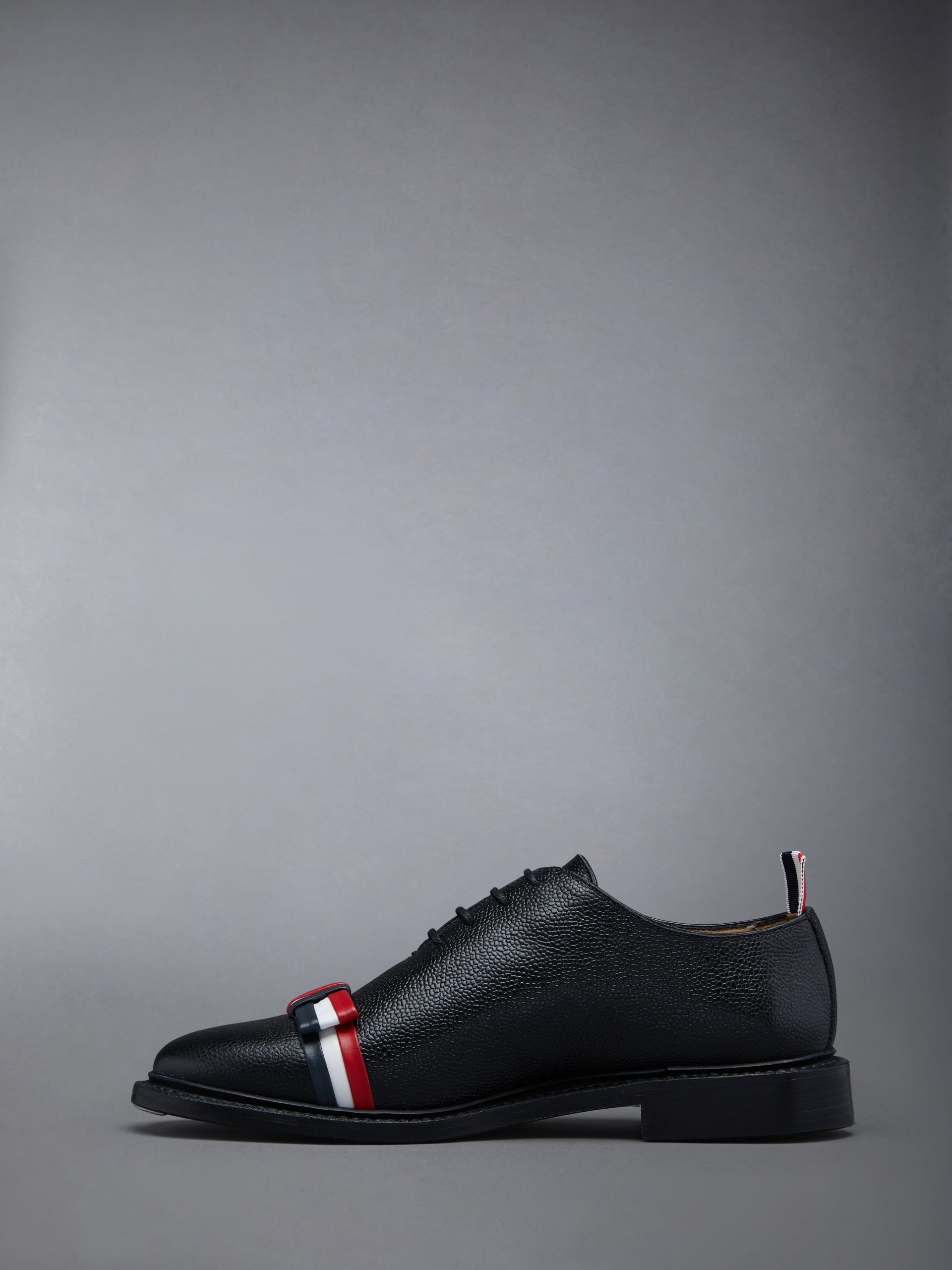 PEBBLE GRAIN BOW WHOLECUT SHOE - Image 3