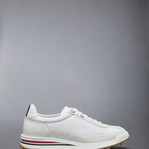 WHITE NYLON TECH RUNNER