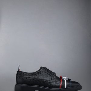 RUBBER SOLE 3-BOW LONGWING BROGUE