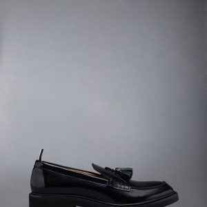 POLISHED CALF TASSEL LOAFER