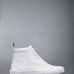 VITELLO CALF LEATHER HIGH TOP HERITAGE SNEAKERS
