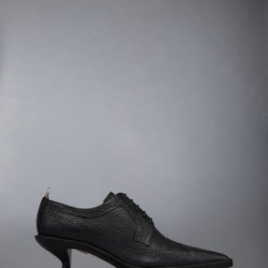 LEATHER SOLE HEELED LONGWING BROGUE