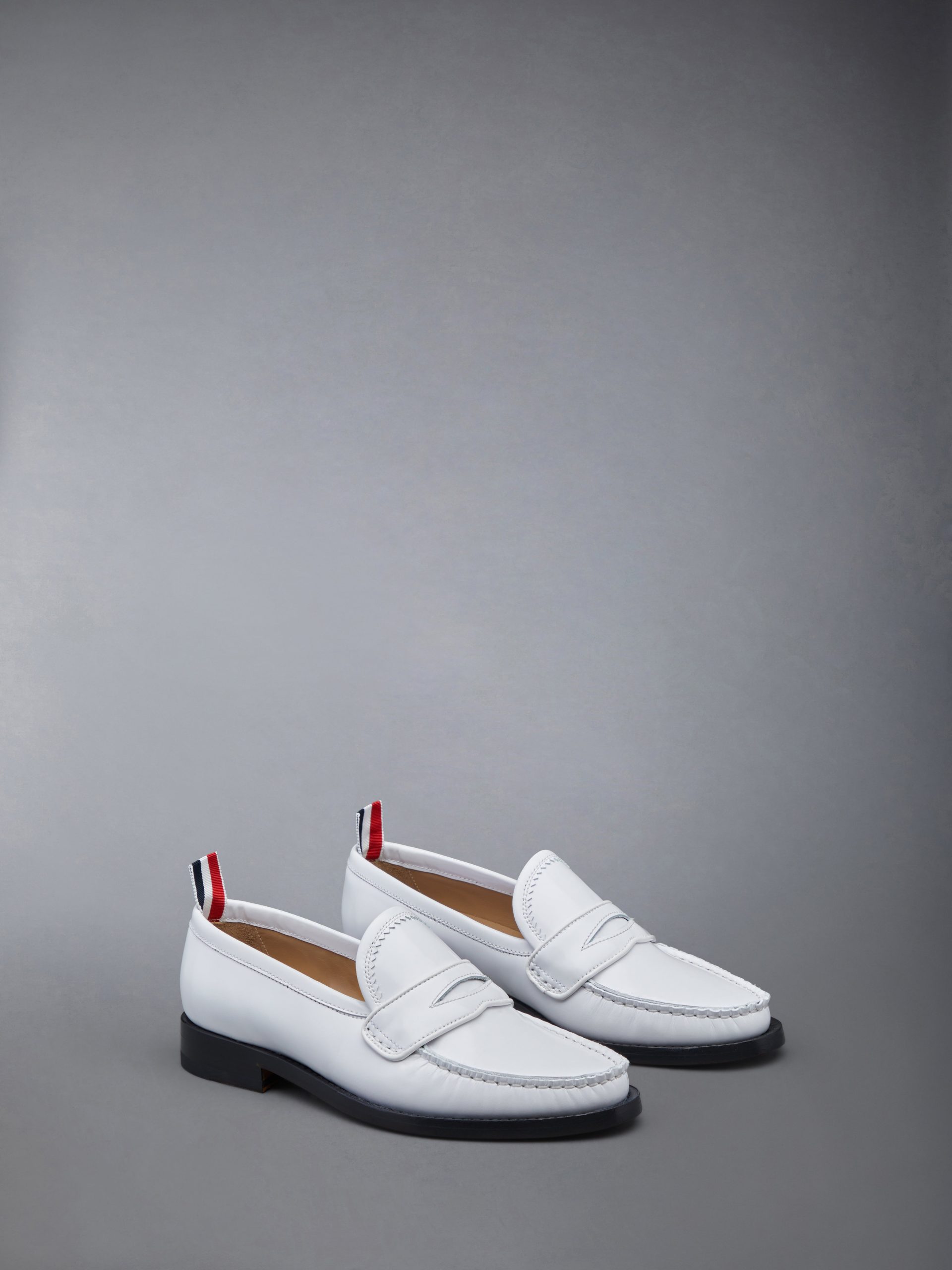 SPAZZOLATO PLEATED VARSITY LOAFER - Image 2