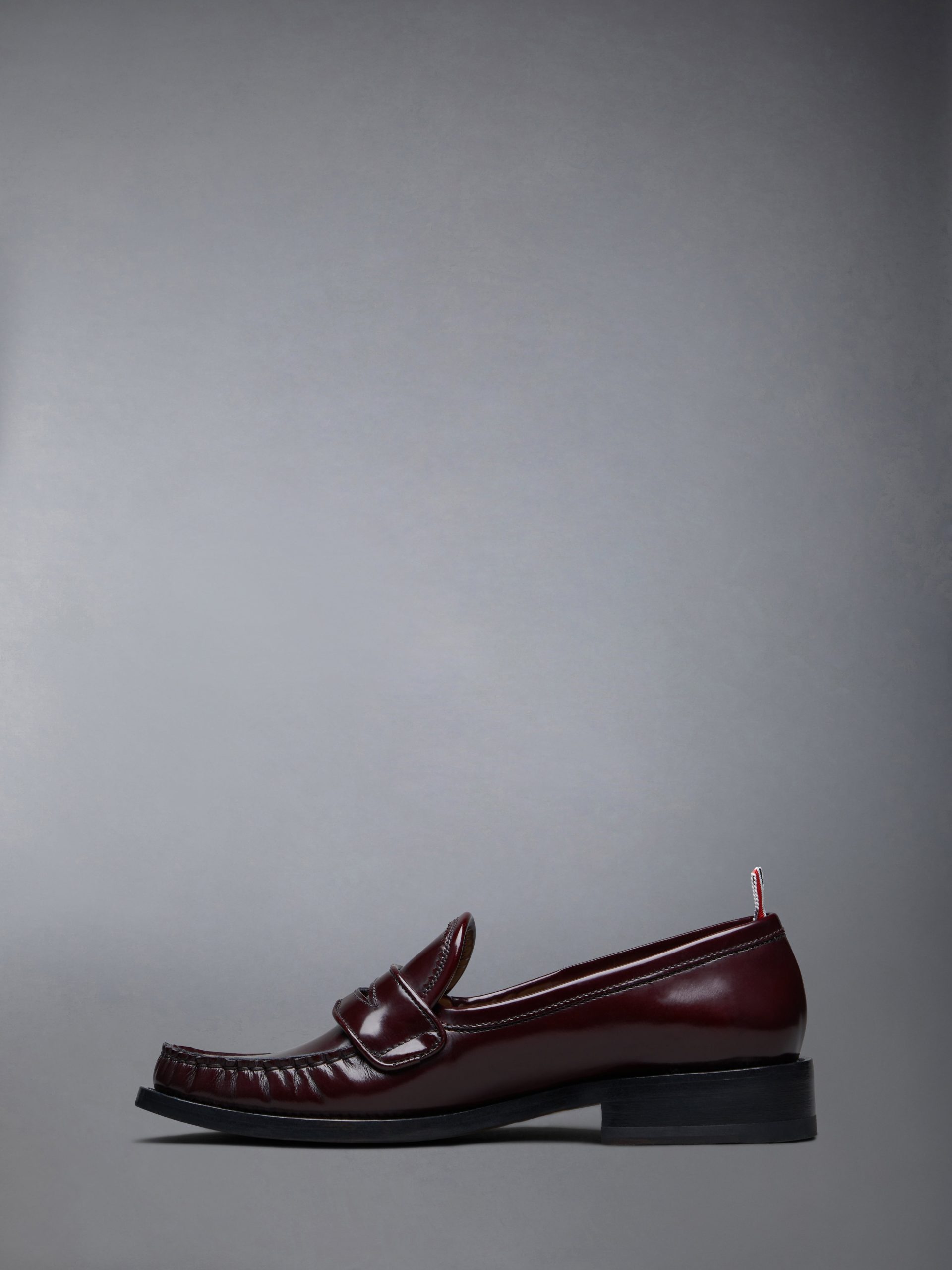 SPAZZOLATO PLEATED VARSITY LOAFER - Image 3