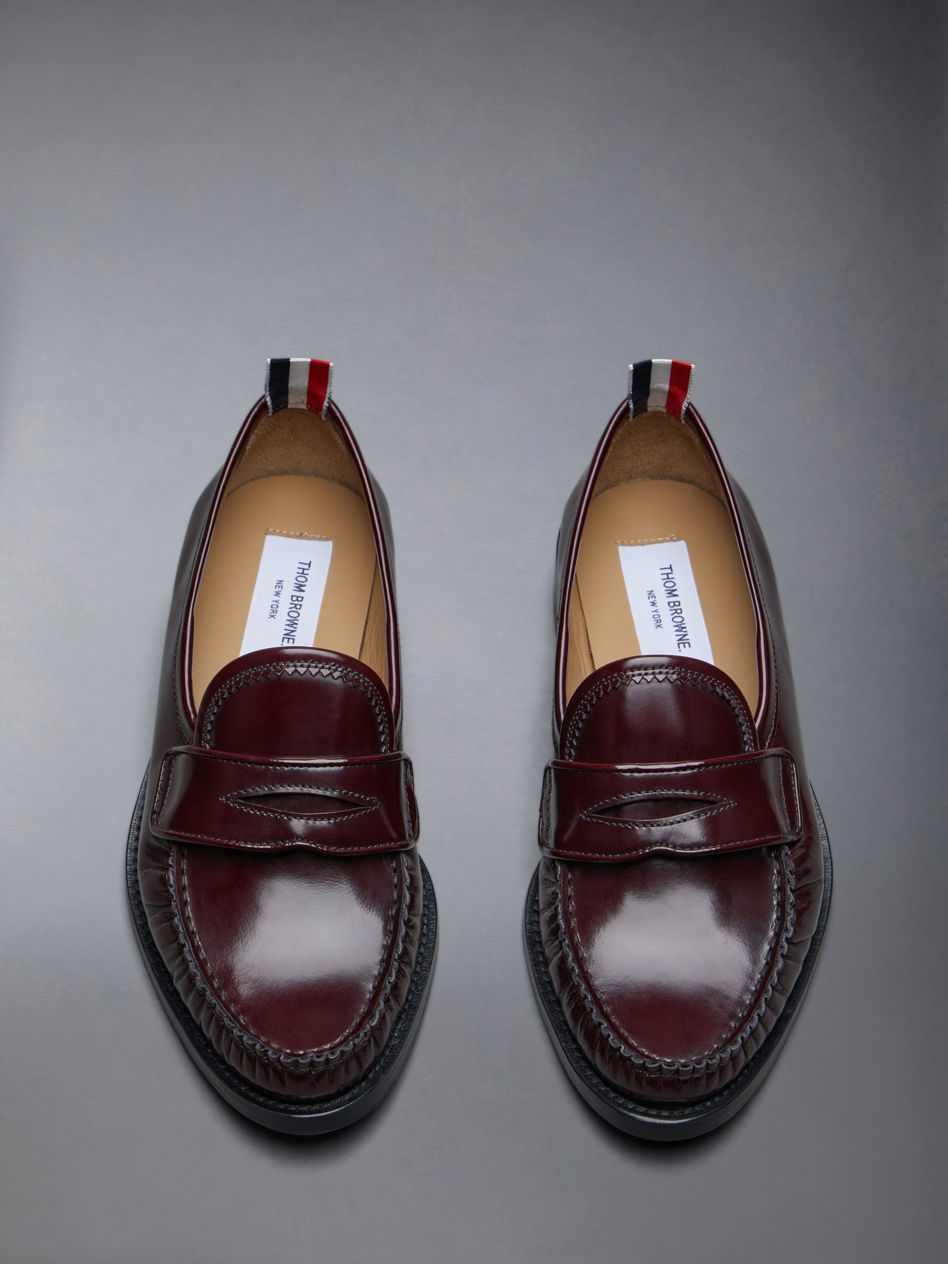 SPAZZOLATO PLEATED VARSITY LOAFER - Image 5