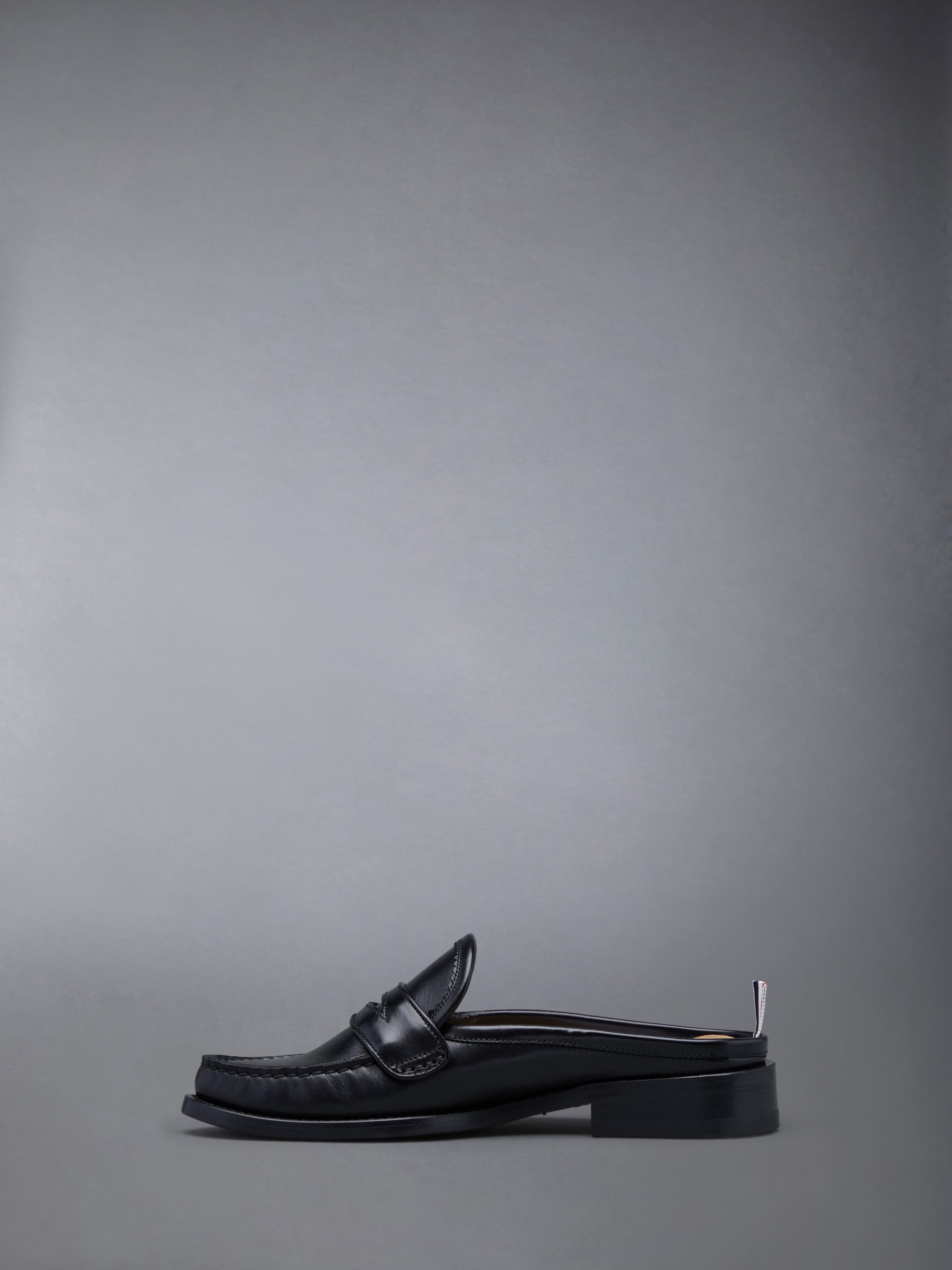 CALF FLEXIBLE LEATHER SOLE PENNY LOAFER MULE - Image 3