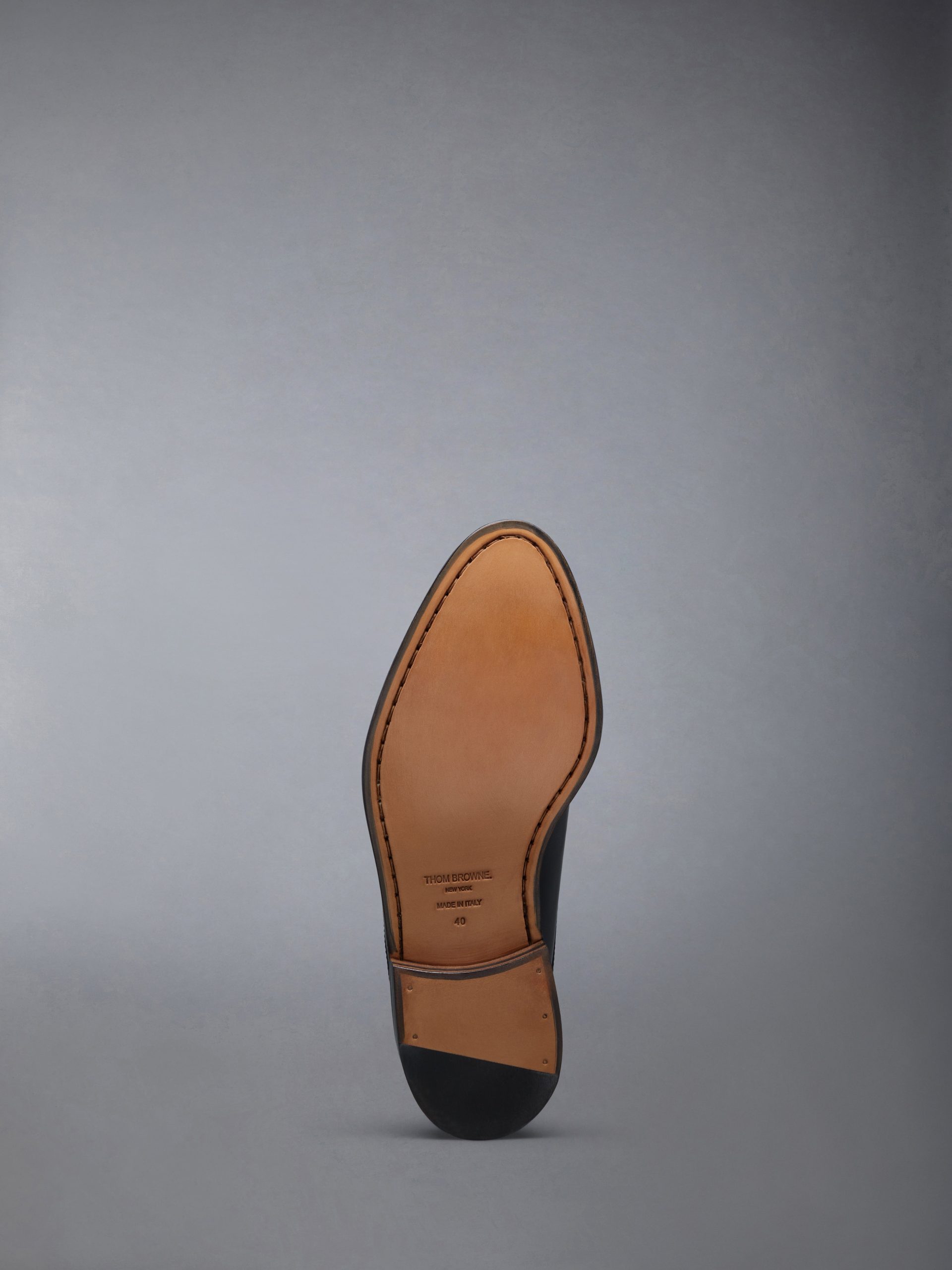 CALF FLEXIBLE LEATHER SOLE PENNY LOAFER MULE - Image 6