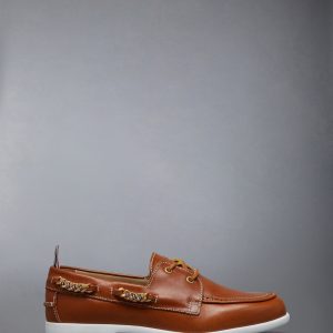 VACCHETTA BROGUE BOAT SHOE