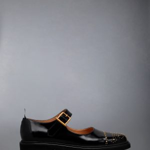 SOFT SPAZZOLATO LEATHER STUD THOM JOHN