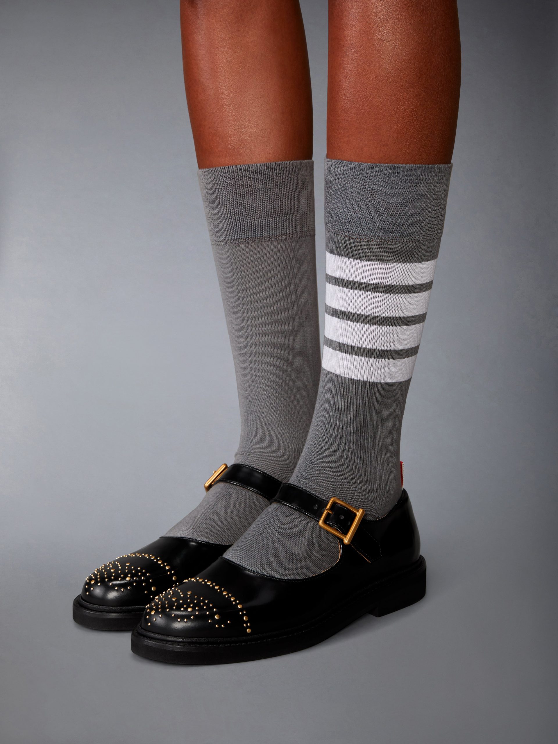 SOFT SPAZZOLATO LEATHER STUD THOM JOHN - Image 4