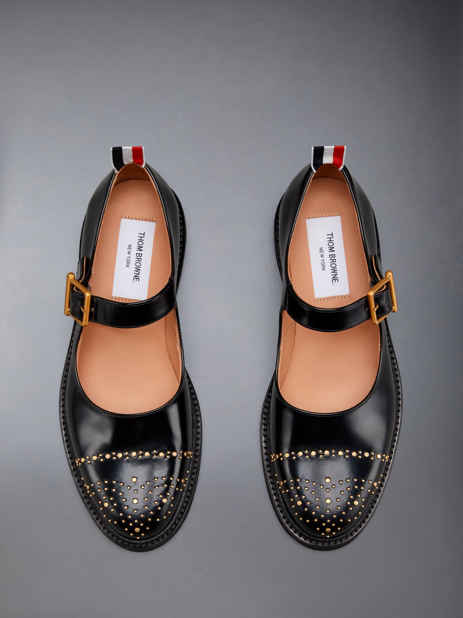 SOFT SPAZZOLATO LEATHER STUD THOM JOHN - Image 5