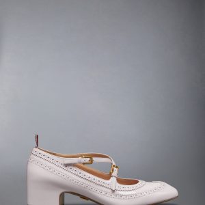 SOFT PATENT LEATHER THOM JOHN 40MM BLOCK HEEL