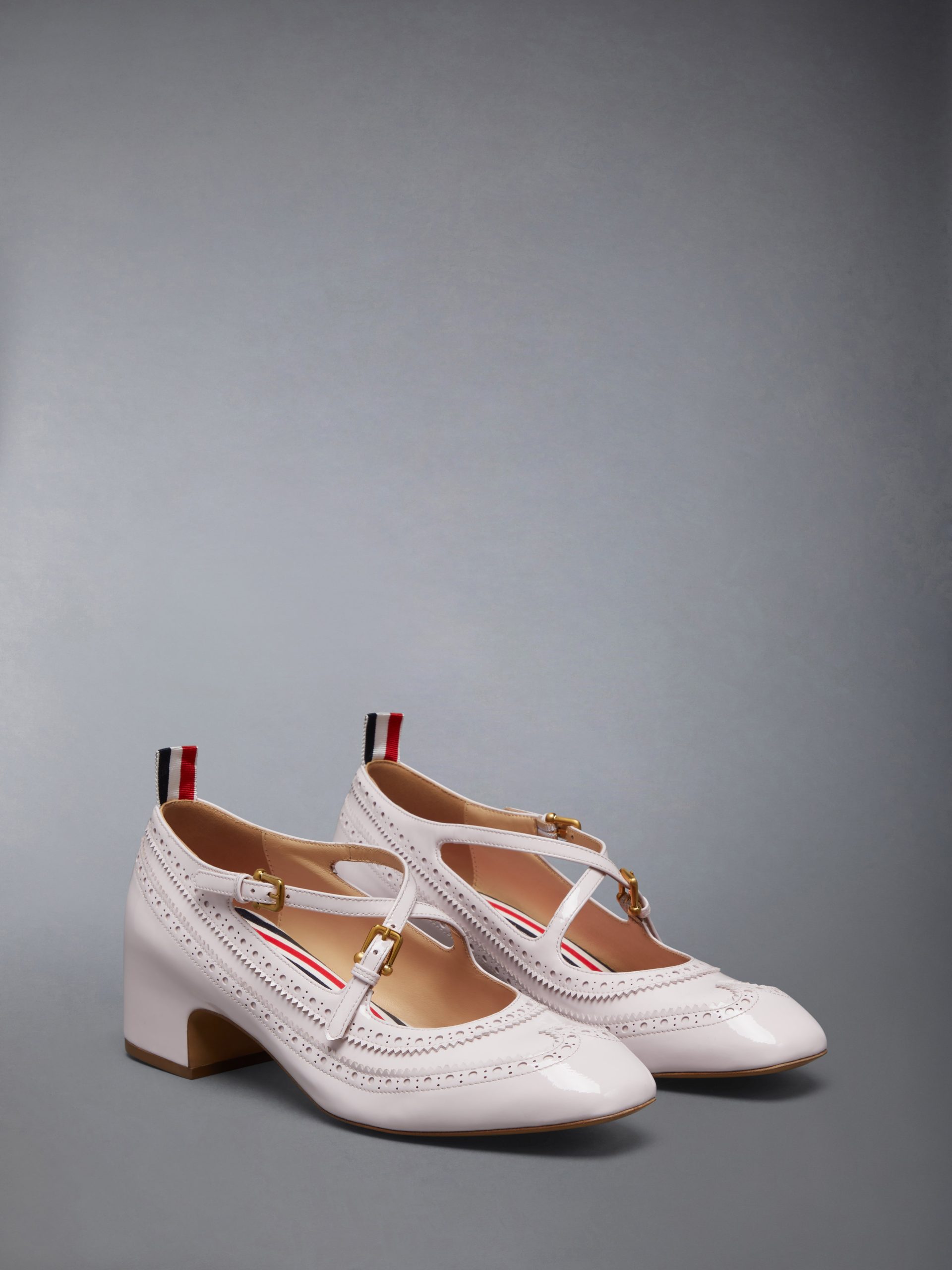 SOFT PATENT LEATHER THOM JOHN 40MM BLOCK HEEL - Image 2