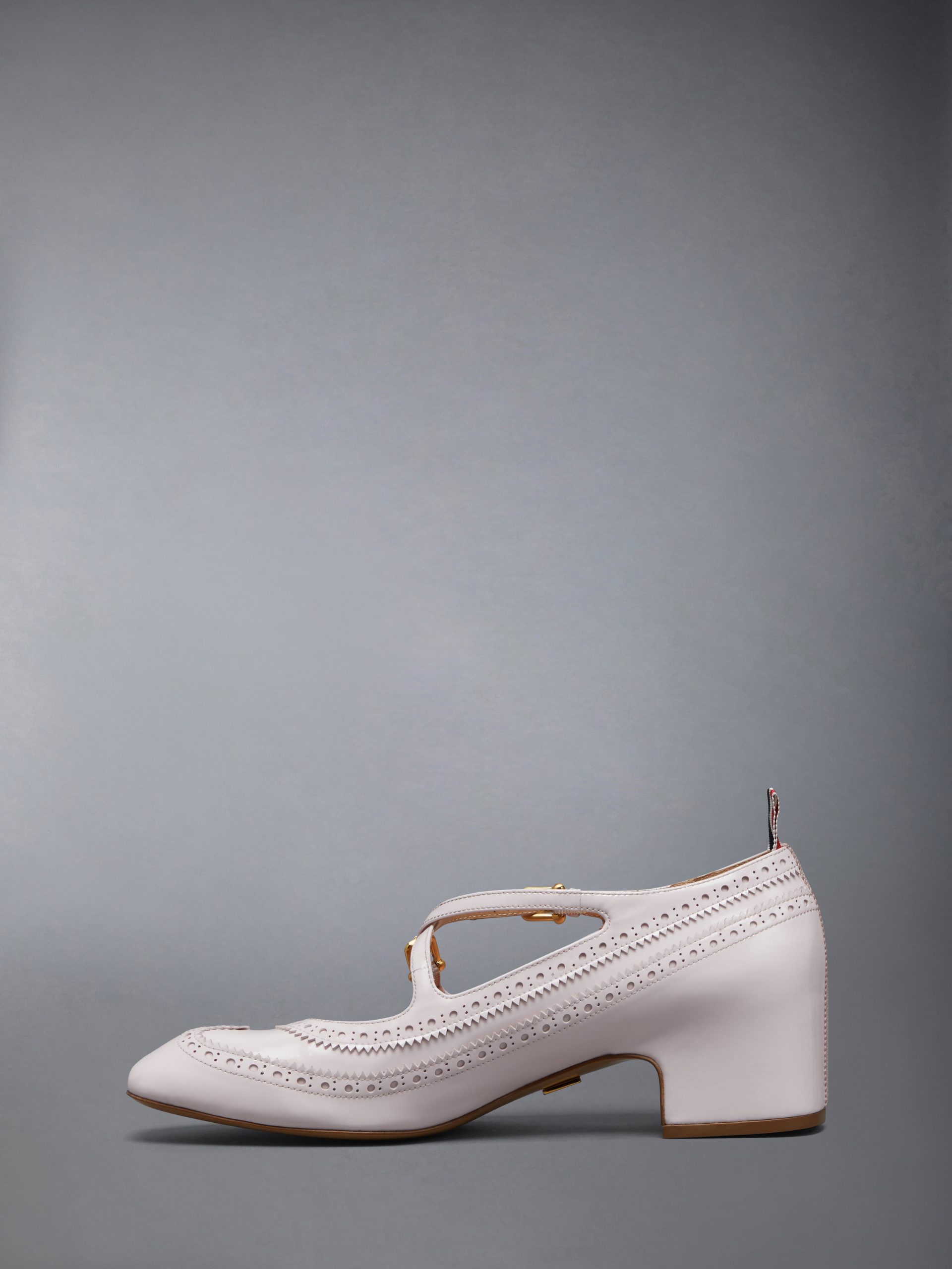 SOFT PATENT LEATHER THOM JOHN 40MM BLOCK HEEL - Image 3