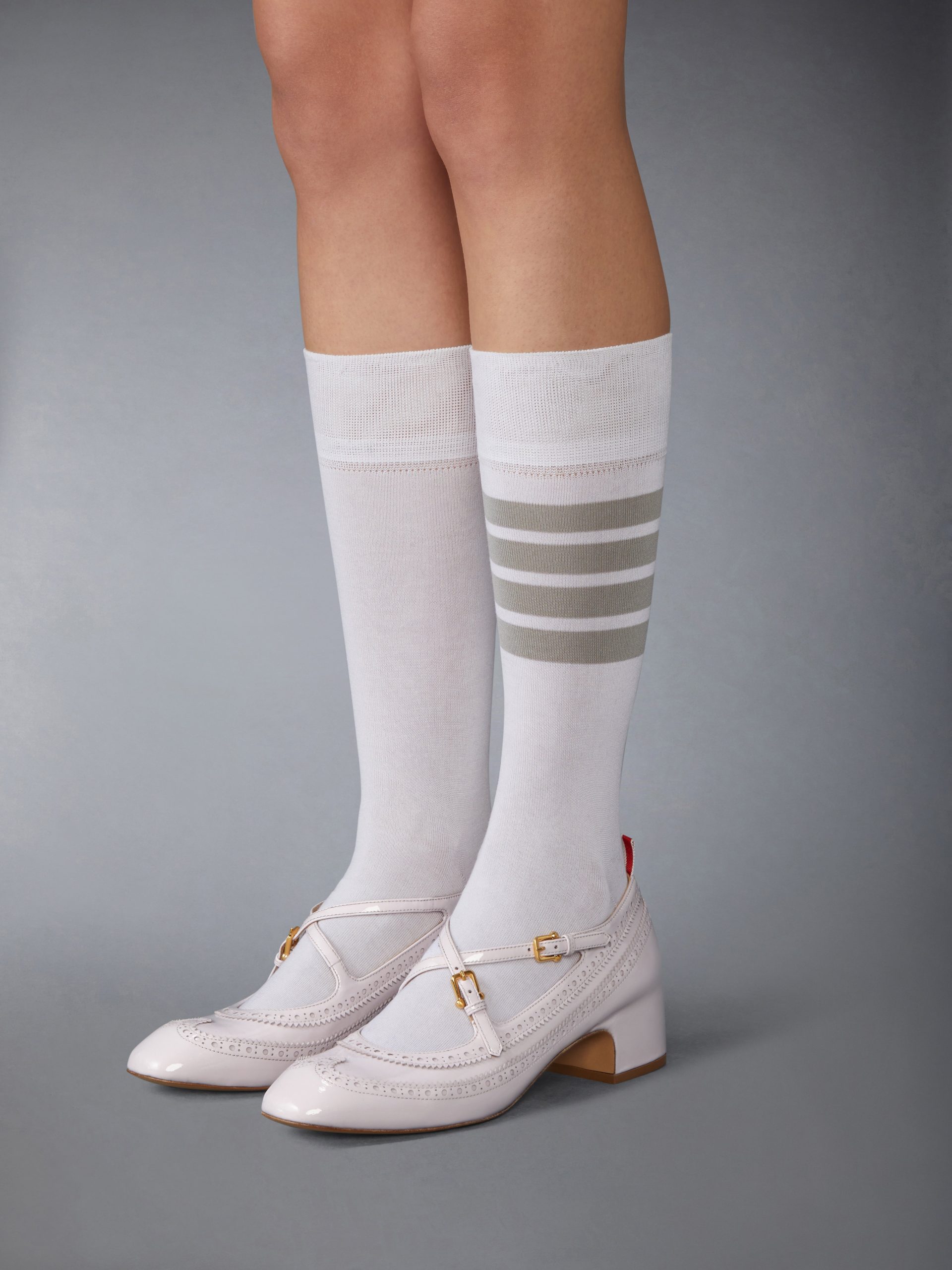 SOFT PATENT LEATHER THOM JOHN 40MM BLOCK HEEL - Image 4