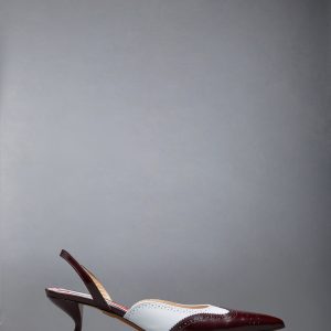 SPAZZOLATO WINGTIP SLINGBACK