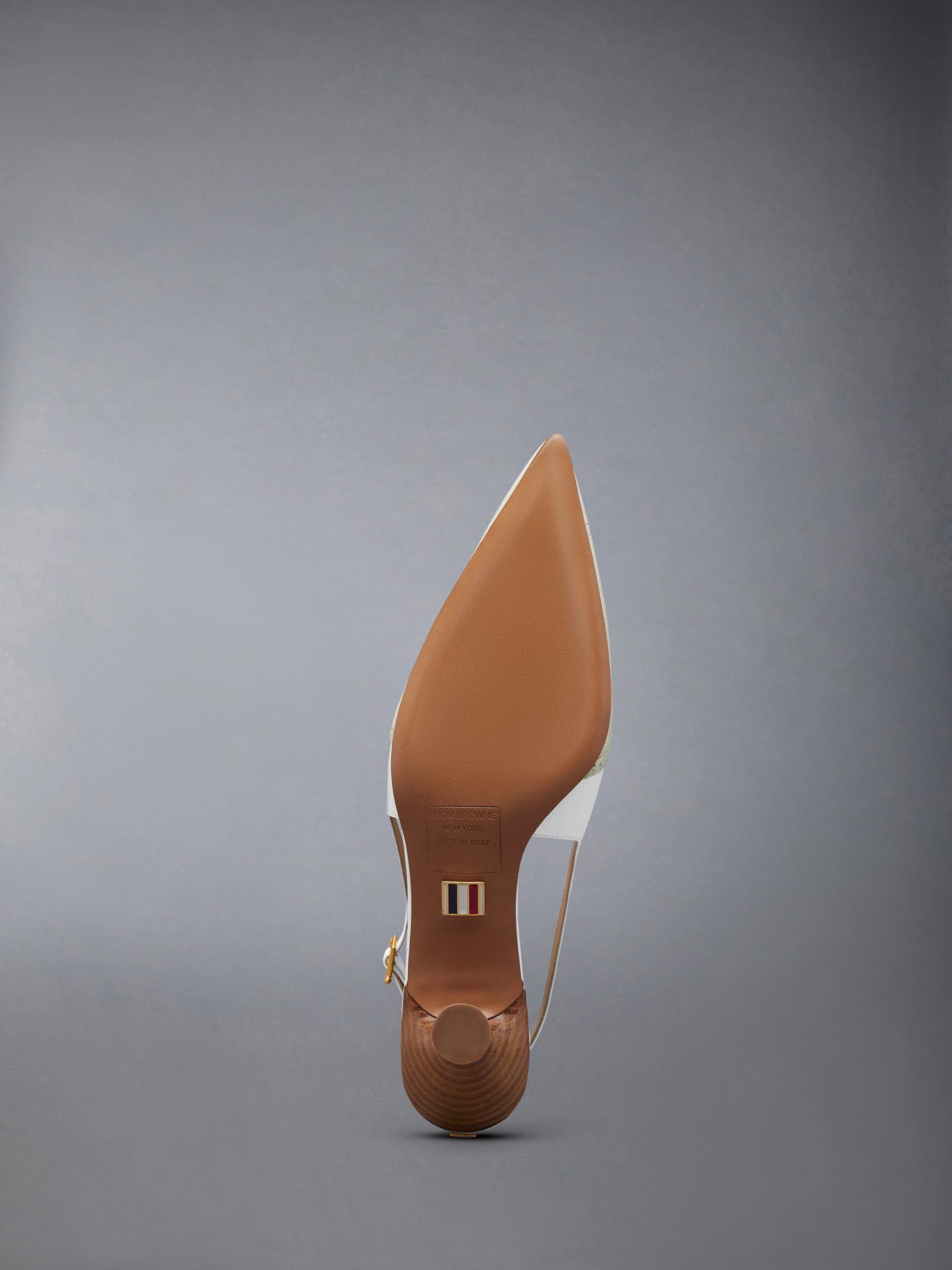 SOFT PATENT WINGTIP SLINGBACK 50MM - Image 6