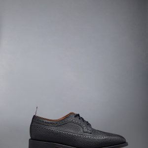 PEBBLE GRAIN LEATHER SOLE LONGWING BROGUE