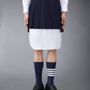 SCHOOL UNIFORM PLAIN WEAVE MINI PLEATED SKIRT