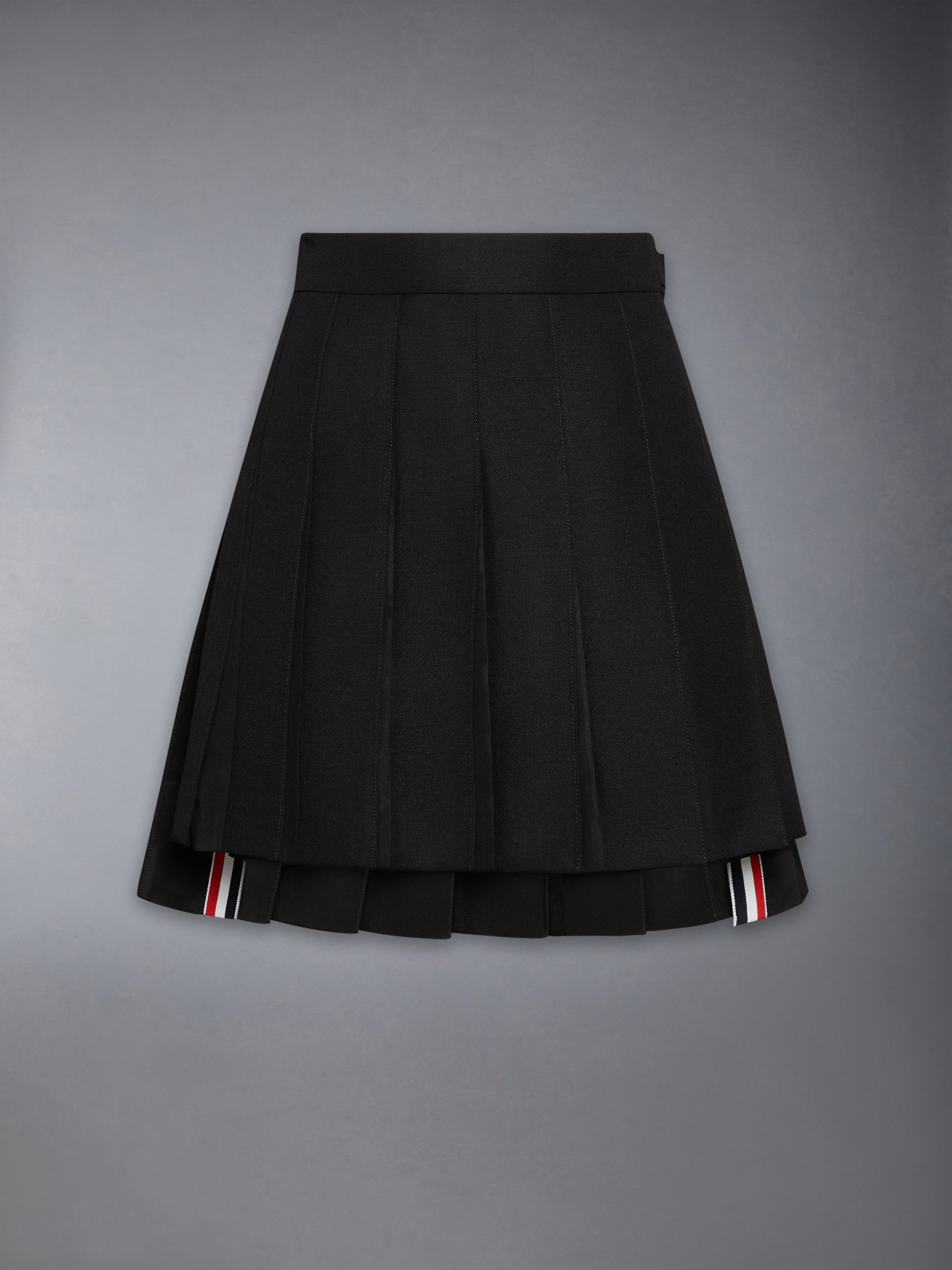 3-PLY WOOL MOHAIR PLEATED MINI SKIRT - Image 7