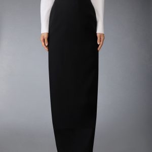 WHIPCORD HOBBLE MAXI SKIRT