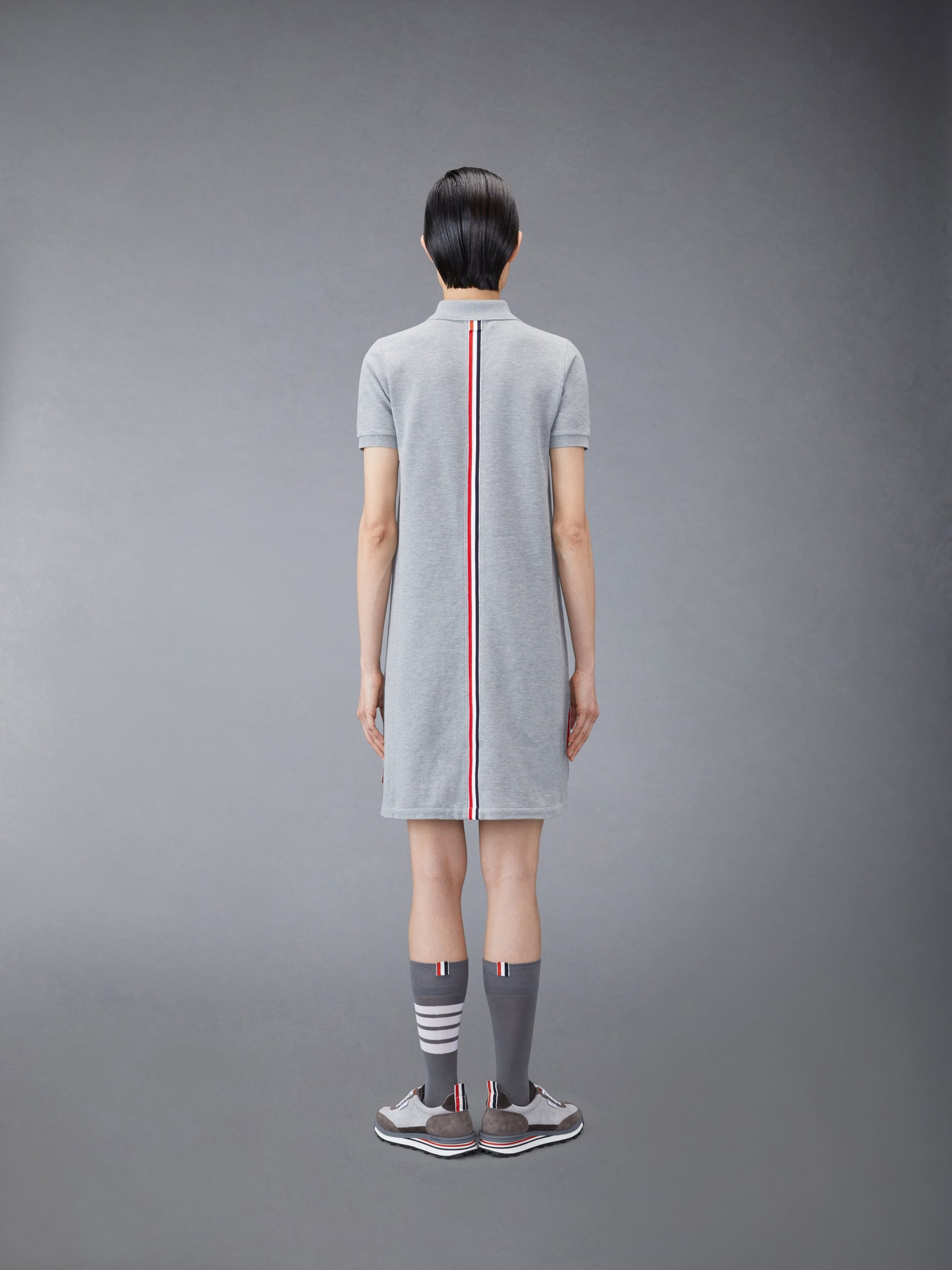 CLASSIC PIQUE STRIPE POLO DRESS - Image 3