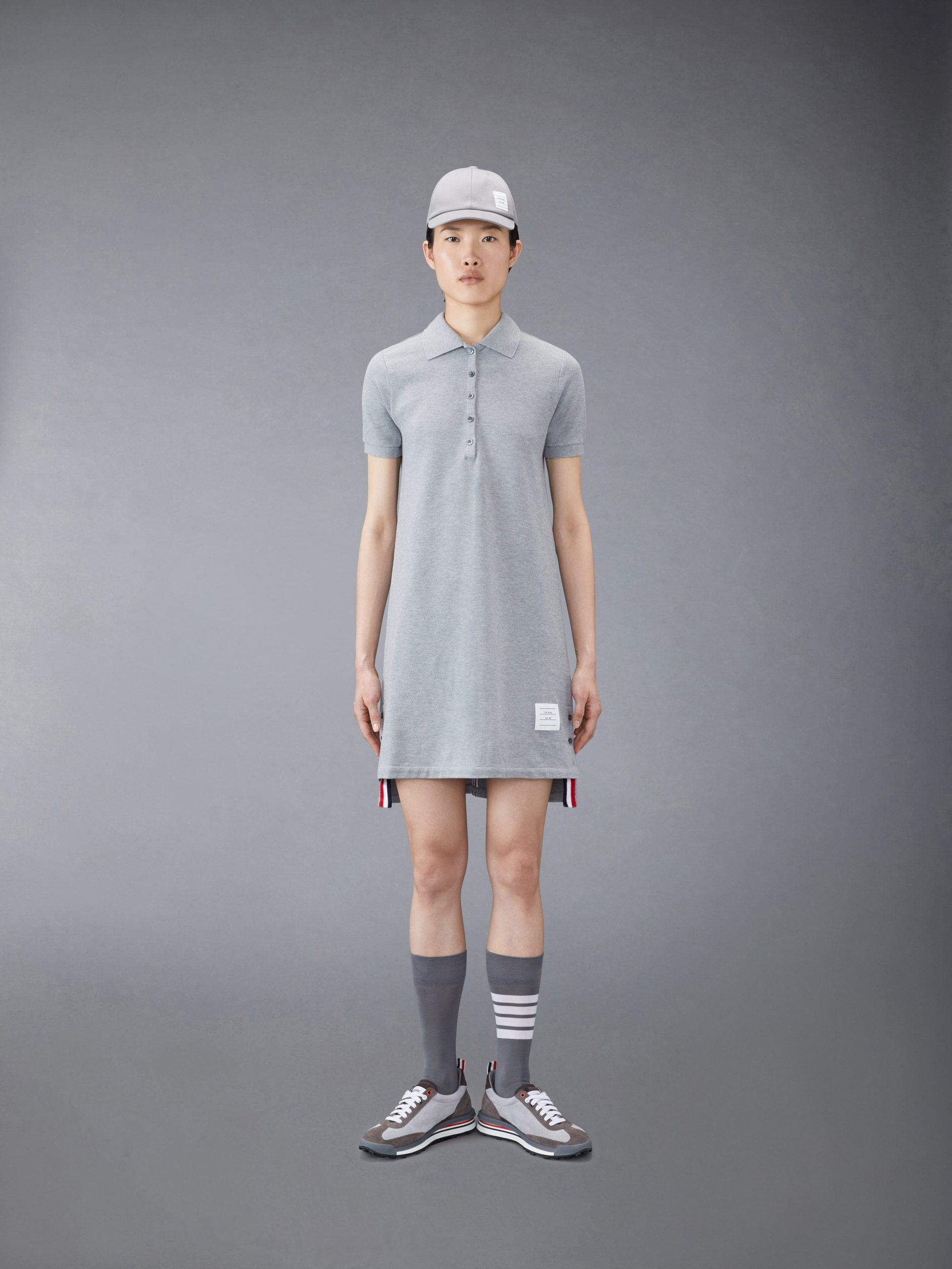 CLASSIC PIQUE STRIPE POLO DRESS - Image 4