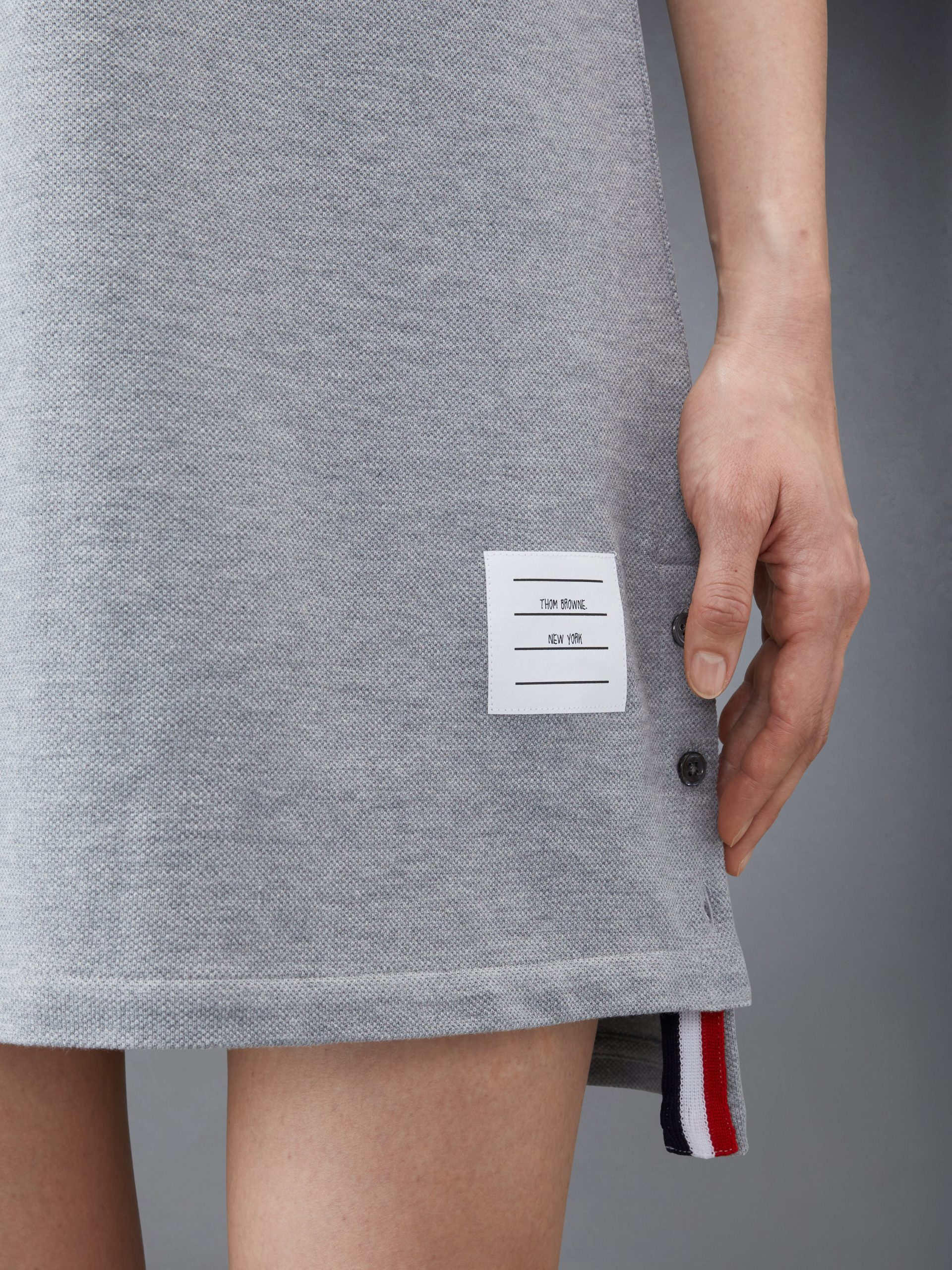 CLASSIC PIQUE STRIPE POLO DRESS - Image 6