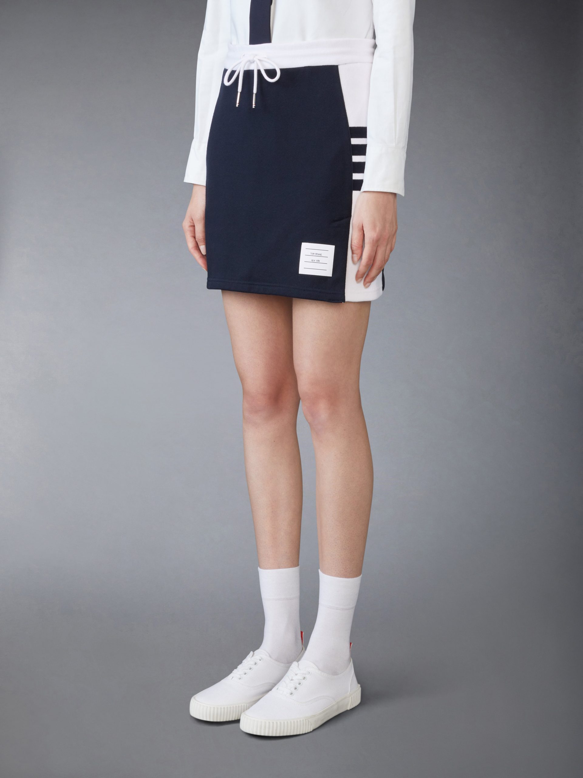 CLASSIC 4-BAR JERSEY MINI SKIRT - Image 2