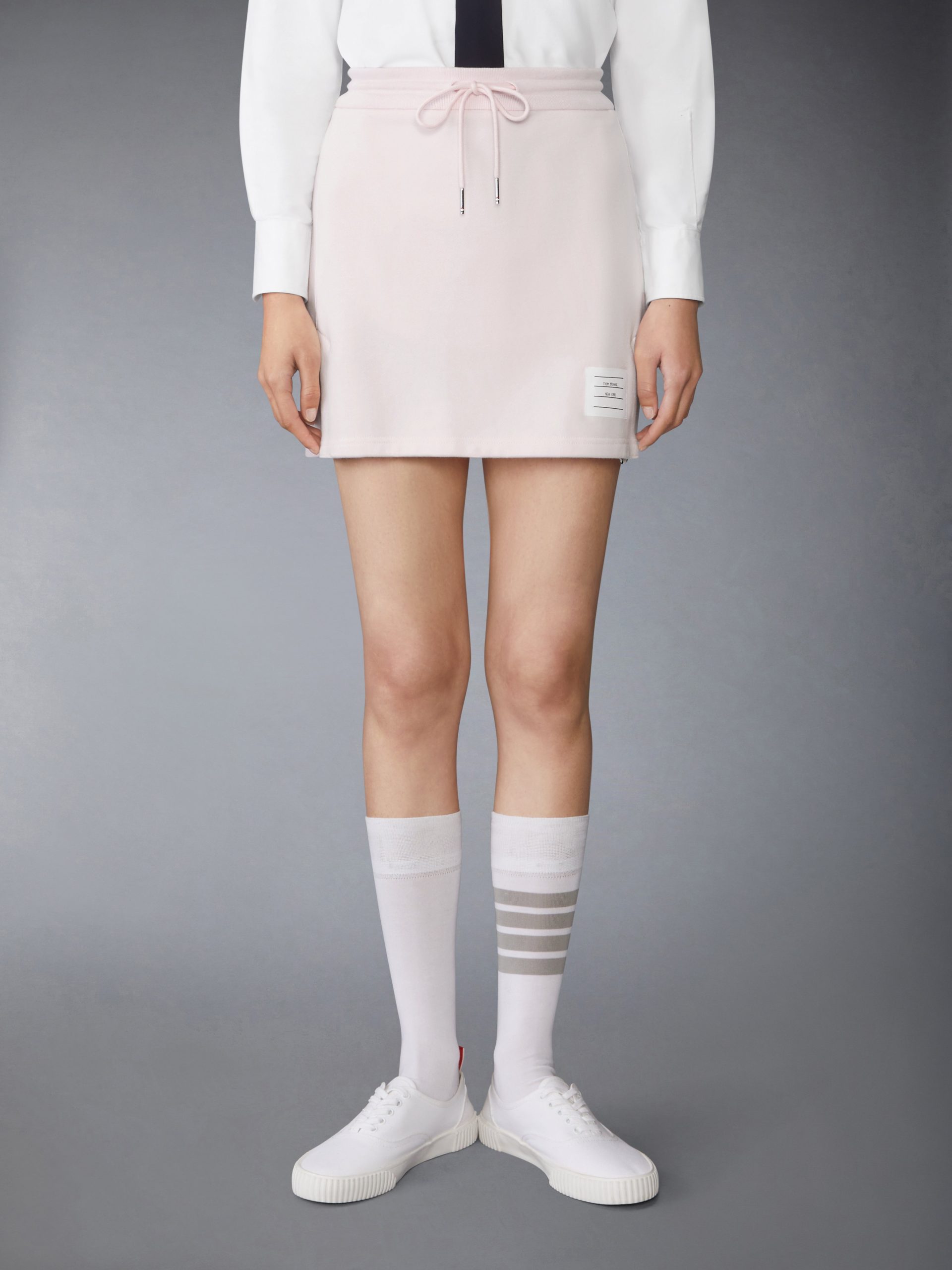 CLASSIC 4-BAR JERSEY MINI SKIRT
