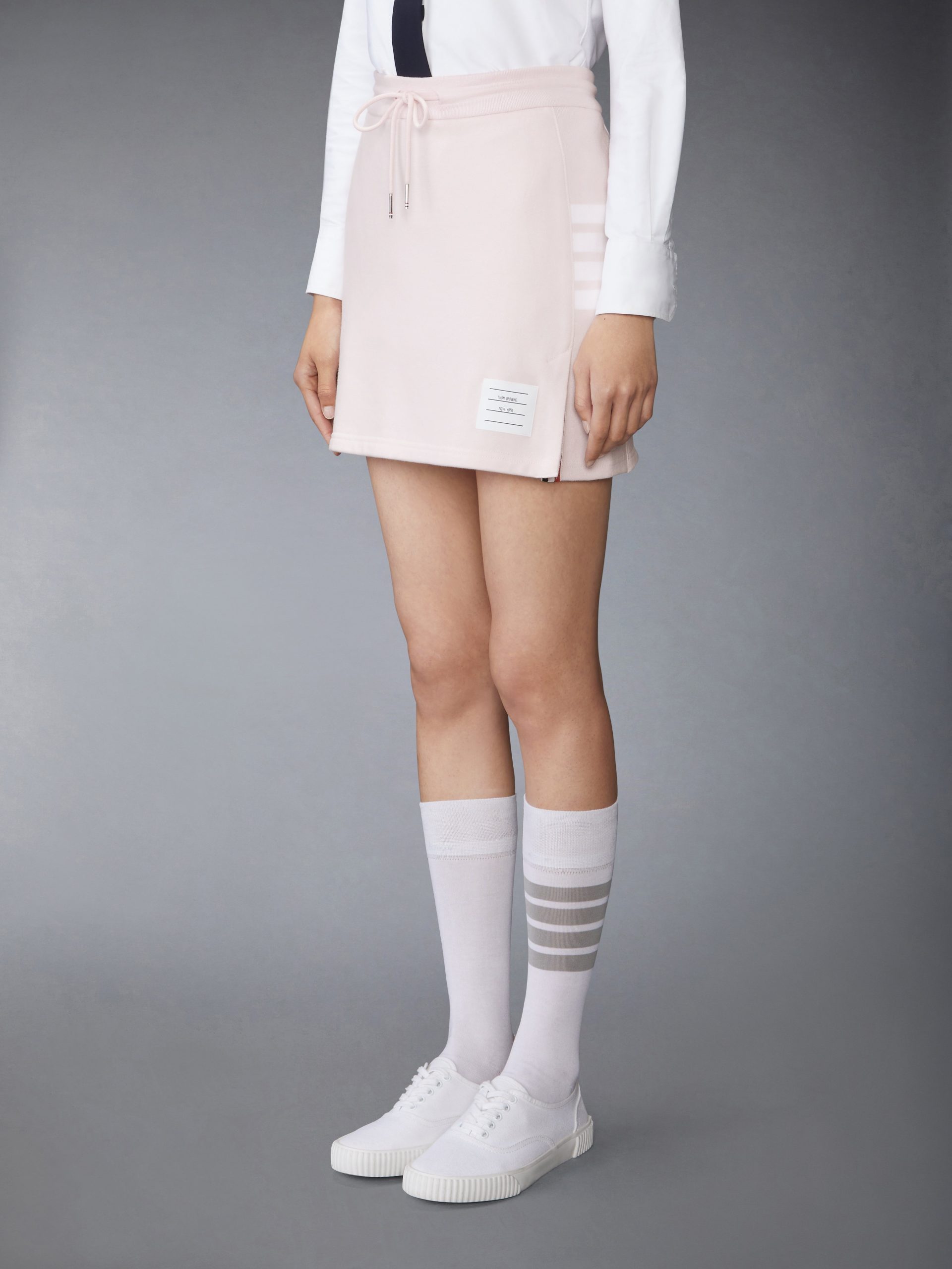 CLASSIC 4-BAR JERSEY MINI SKIRT - Image 2
