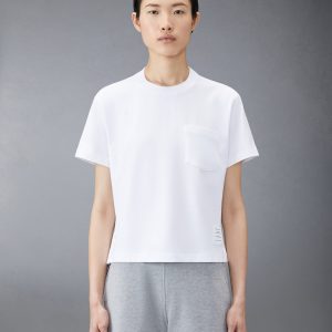 MEDIUM WEIGHT JERSEY BOXY POCKET TEE