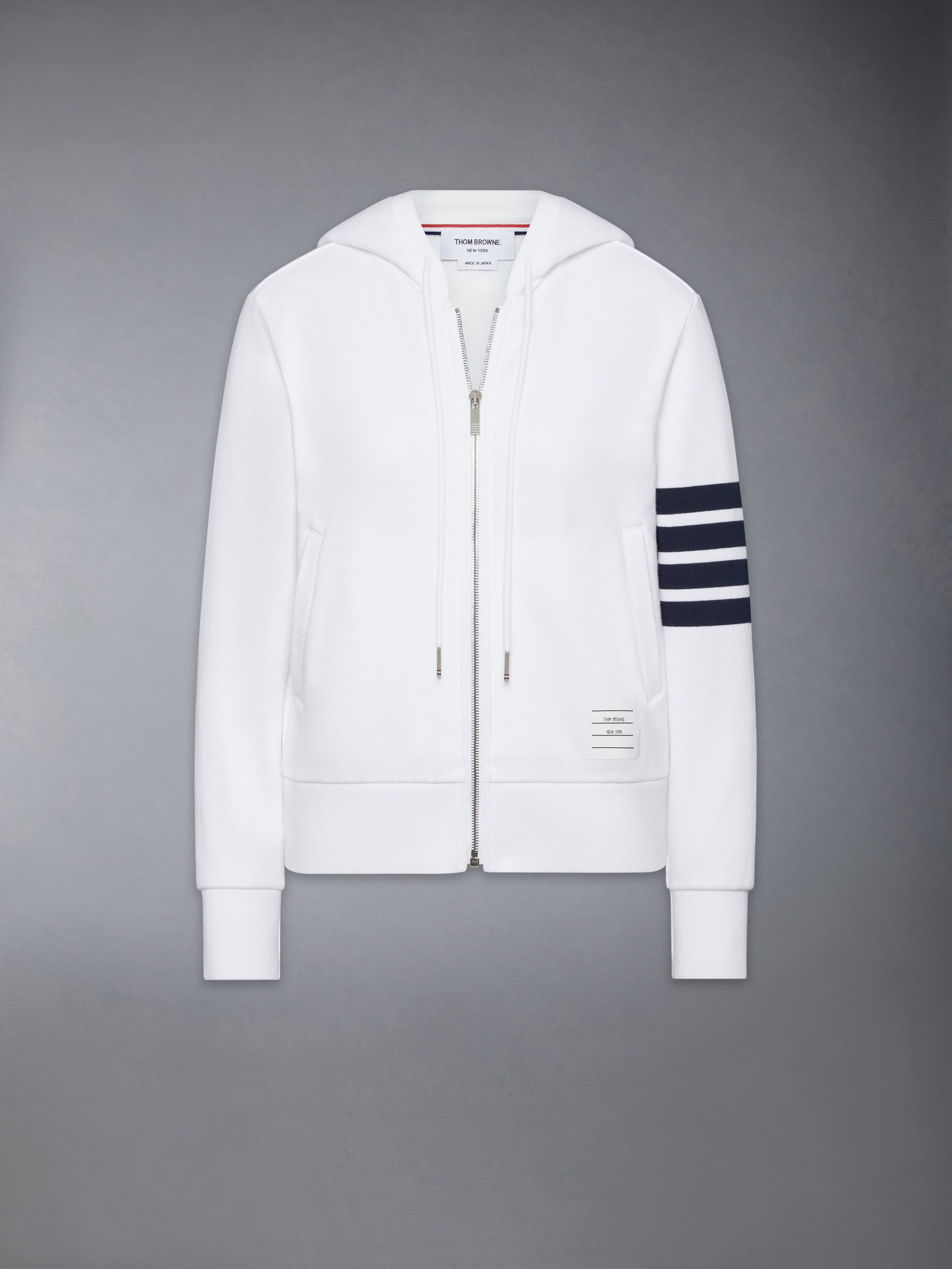 CLASSIC LOOPBACK 4-BAR ZIP UP HOODIE - Image 6