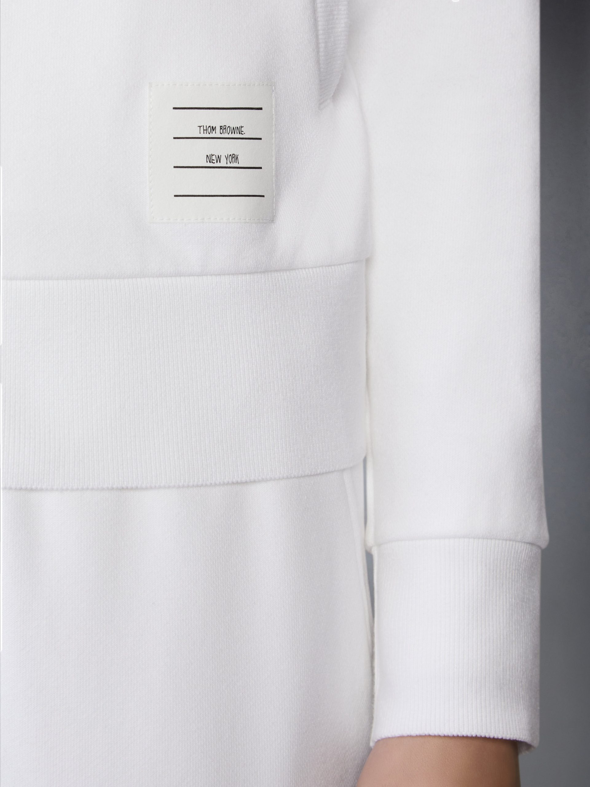 CLASSIC LOOPBACK 4-BAR ZIP UP HOODIE - Image 4